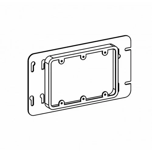 Orbit 3/4″ Raised, 3-Gang Switch Box Device Ring