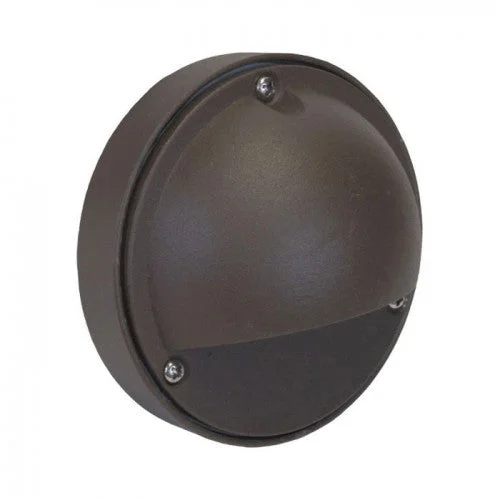Orbit 7011-BR 4″ Surface Moon Step/Wall Light – Bronze