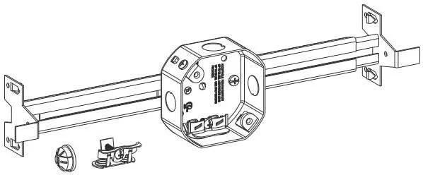 Orbit FSB-NBH New Const. Fan Support Box 1-1/2″ Deep
