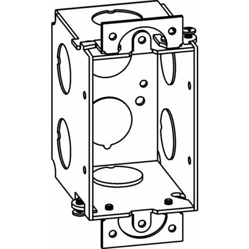 Orbit GB-1 1-Gang Gangable Switch Box 2-1/2″ Deep – Galvanized