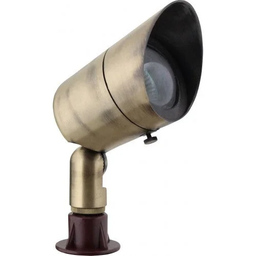 Orbit LB126-AZ-5-WW LED 5W Outdoor Brass DIR Light, 12V, 3000K – Antique Bronze
