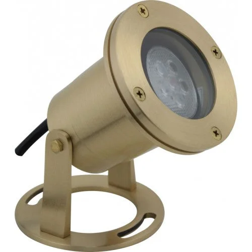 Orbit LB510-WW LED Under Water Fixture With LMR16 – Solid Brass