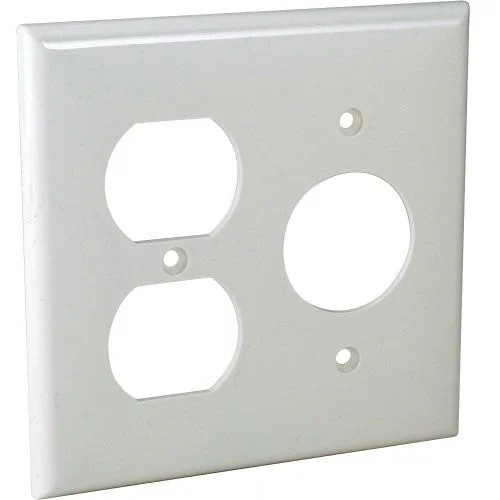 Orbit OP87-W 2-Gang Wall Plate Duplex/SR – White