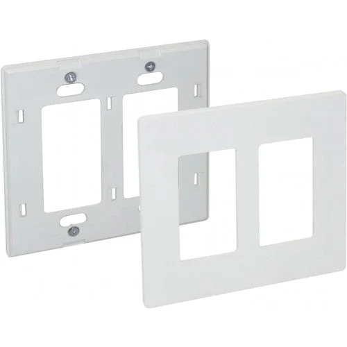 Orbit OPS262-I 2-Gang Screwless Wall Plate – Ivory