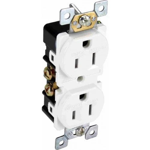 Orbit R15-TR-SI 15A Tamper Resistant Duplex Receptacles – Ivory