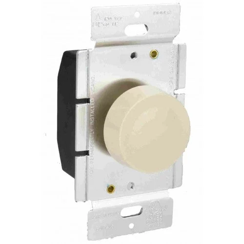 Orbit RD600-I Rotary Dimmer 120V 60Hz 600W Single Pole – Ivory