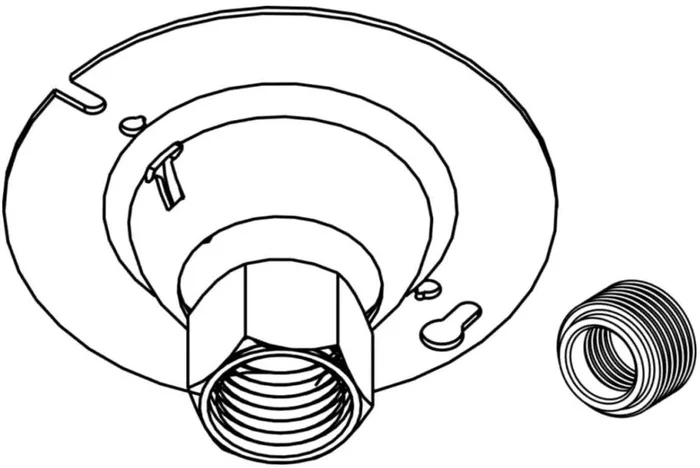Orbit SCR-75 4″ Round Swivel-type Cover, 3/4″ W/ 1/2″ R.b.