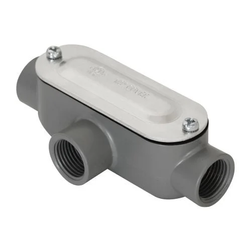 Orbit T-75AS Type T Aluminum Threaded Conduit Body 3/4″ Stamped Aluminum Cover Gasket