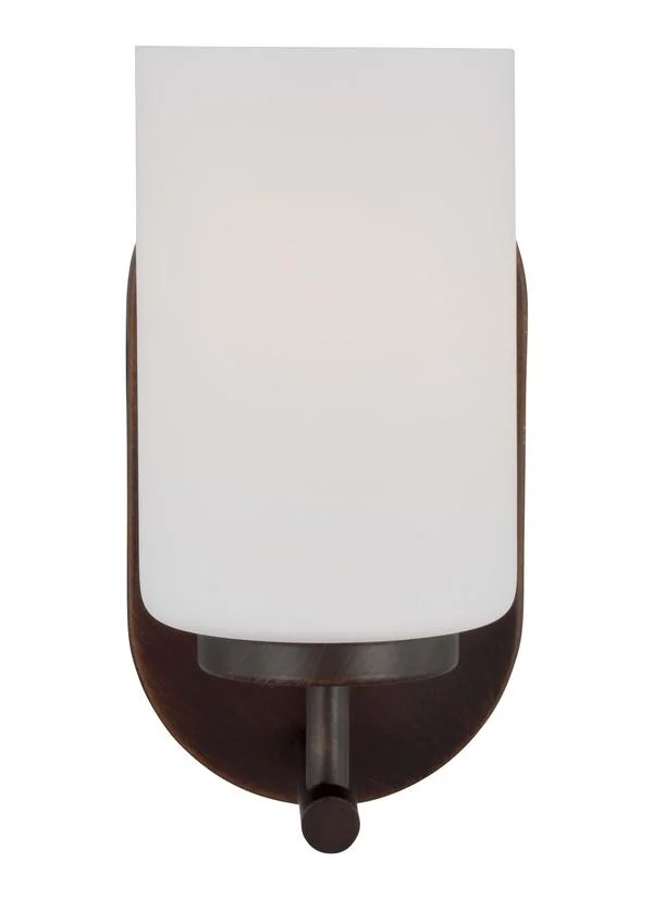 Oslo Collection – One Light Wall / Bath Sconce | Finish: Burnt Sienna – 41160EN3-710
