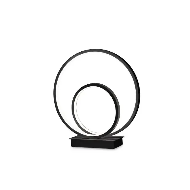 Oz TL Black Spiral LED Table Lamp