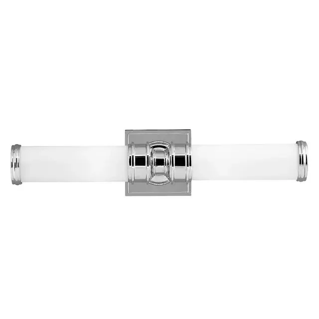 Payne 2 Light Polished Chrome 50cm IP44 LED Bathroom Wall Light