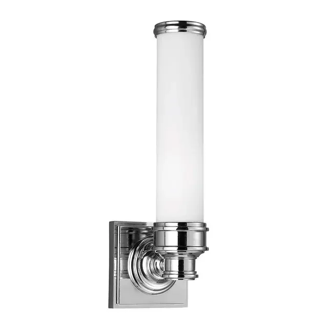 Payne Polished Chrome 37cm IP44 LED Bathroom Wall Light