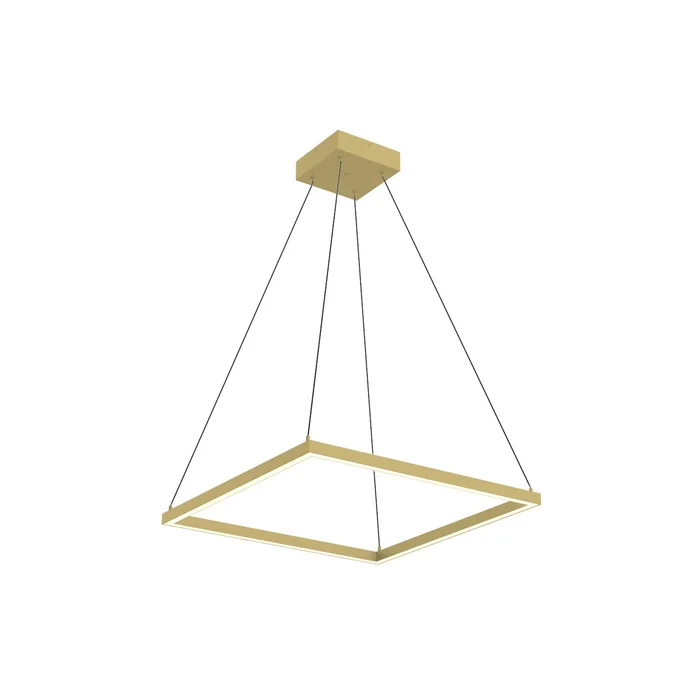 Piazza LED Pendant in Brushed Gold (347|PD88124-BG)