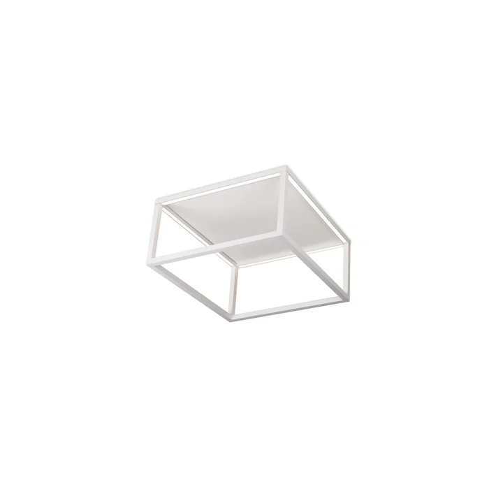 Plaza White Flush Mount by Kuzco