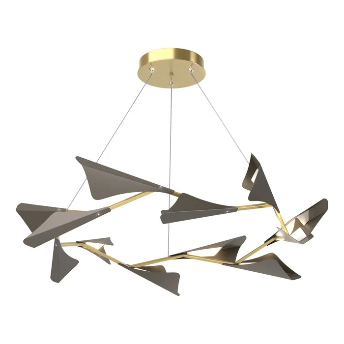Plume LED Pendant in Modern Brass (39|135008-LED-STND-86-07)