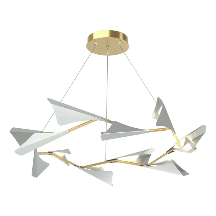 Plume LED Pendant in Modern Brass (39|135008-LED-STND-86-82)