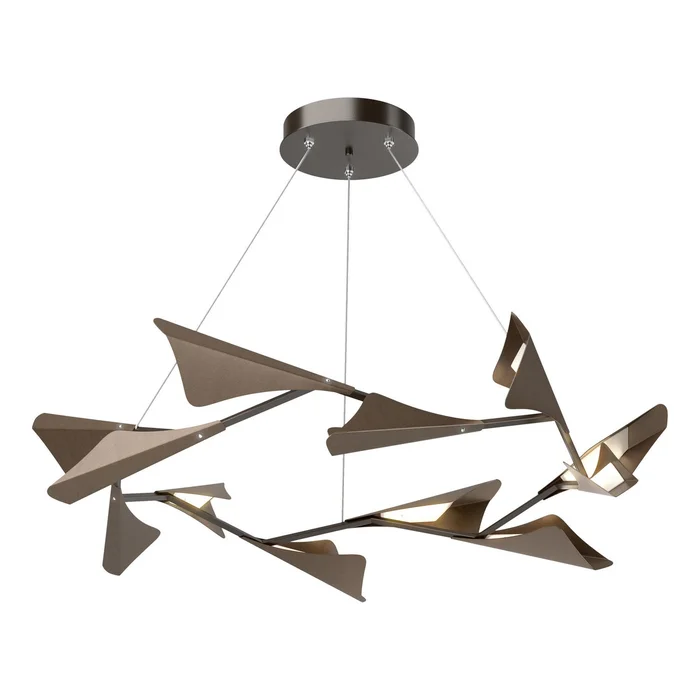 Plume LED Pendant in Oil Rubbed Bronze (39|135008-LED-STND-14-05)