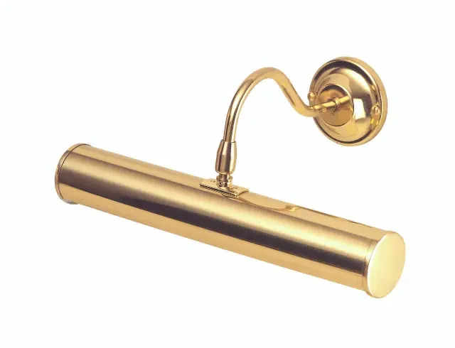 Polished Brass Adjustable Picture Light