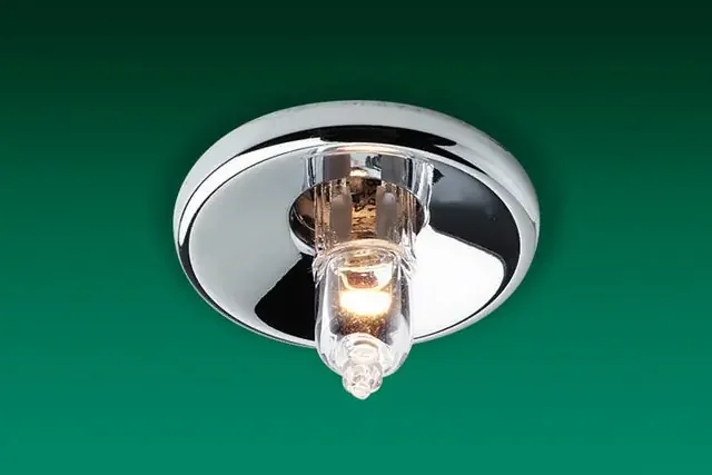 Polished Chrome Low Voltage Mini Halo Recessed Light