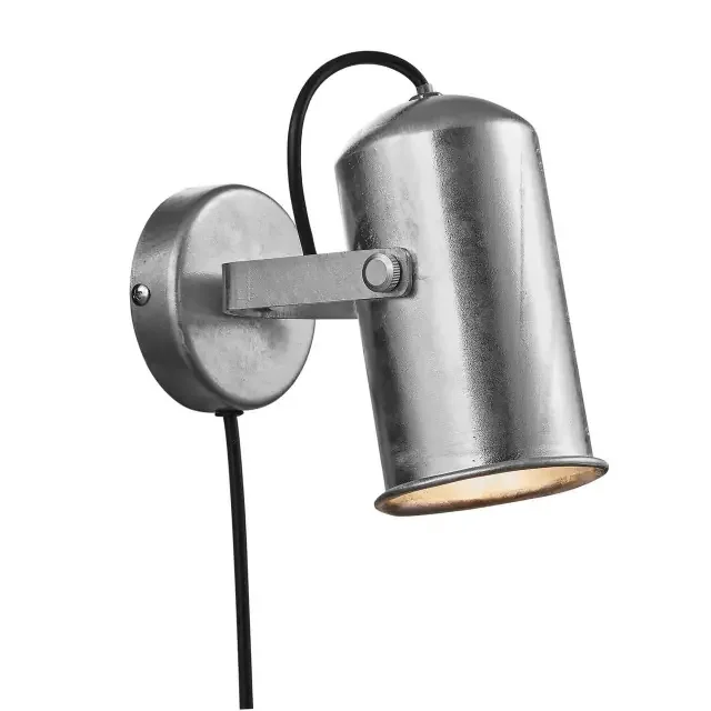 Porter Galvanized Adjustable with Clamp Wall Light
