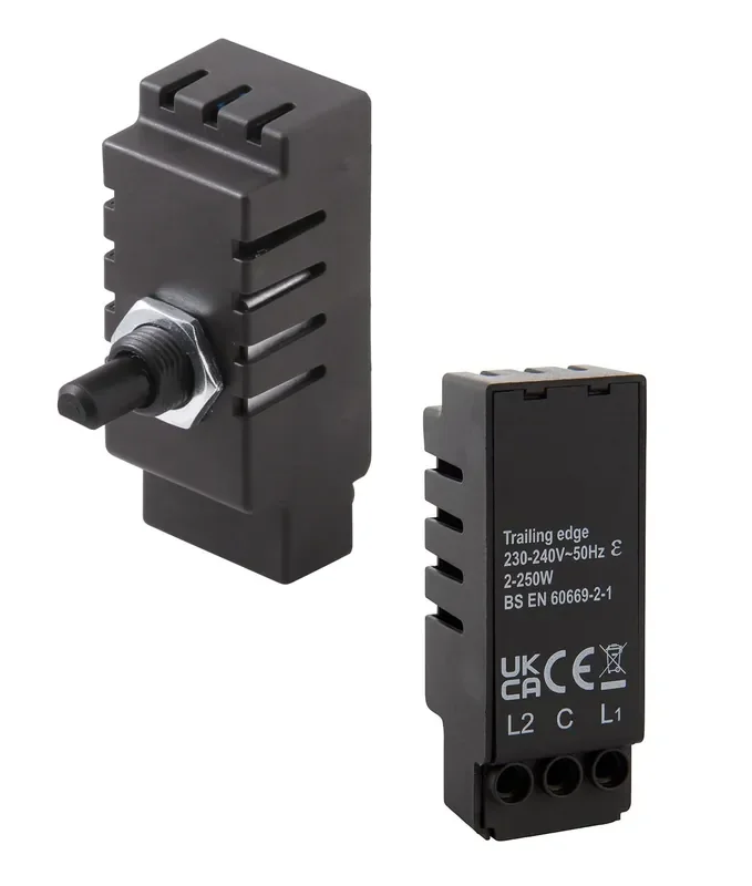 Premium Trailing Edge Dimmer Module – Full adjustment for very low loads