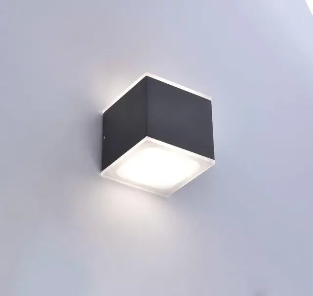 Q-ALBERT 2 Light Anthracite Up/Down Smart IP65 Outdoor LED Wall Light