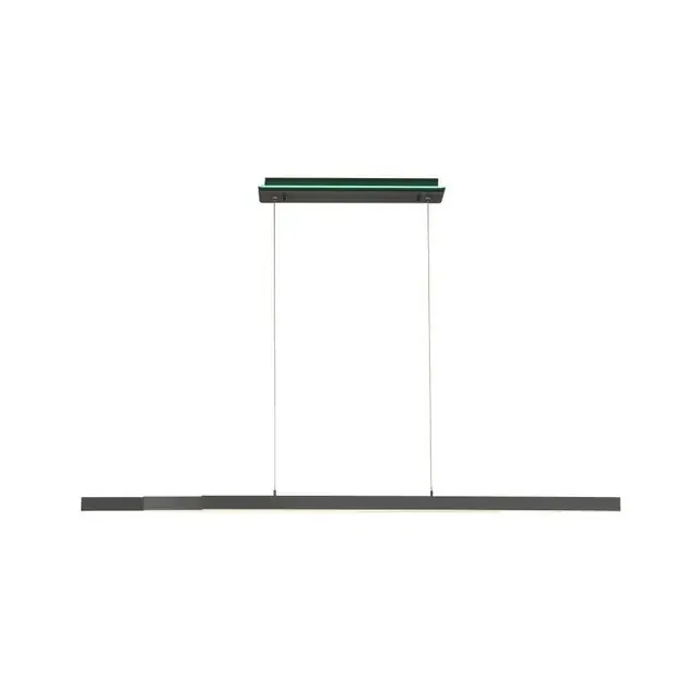 Q-Arian 3 Light Anthracite Bar Pendant