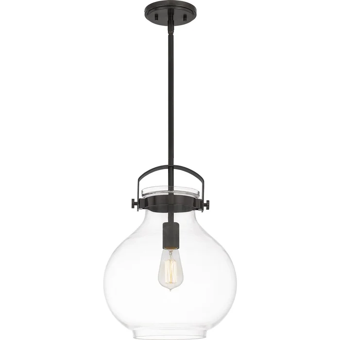 Quoizel STLC1512WT Stella One Light Mini Pendant, Western Bronze