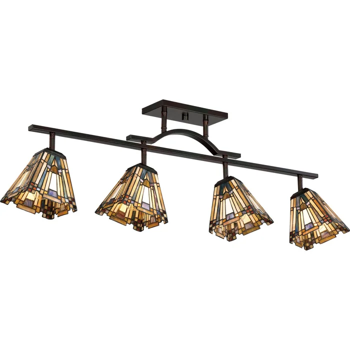 Quoizel TFIK1404VA Inglenook Four Light Track Light, Valiant Bronze