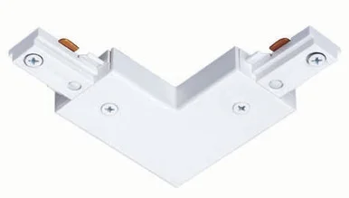 R24WH Trac Lites Adj. Connector, White Color