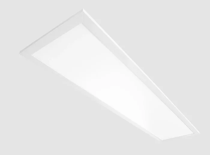 RAB Lighting EZPANHE1X4-12/D10 1′ x 4′ LED High Efficacy Edge-Lit Flat Panel, 120-277V, 0-10V Dimming, 12W, 5000K