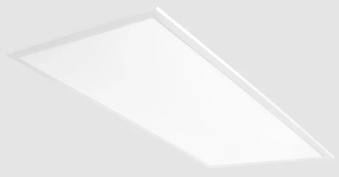 RAB Lighting EZPANHE2X4-23/D10 2′ x 4′ LED High Efficacy Edge-Lit Flat Panel, 120-277V, 0-10V Dimming, 23W, 5000K