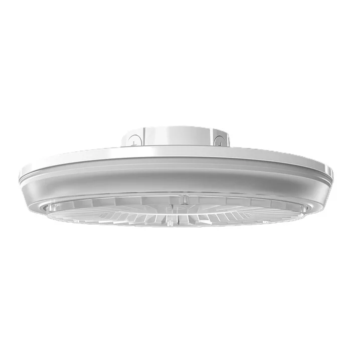RAB Lighting PRT110RW Porto Round LED Garage Light, 120-277V, 0-10V Dimming, 80W/95W/110W, Field Adjustable CCT (3500K/4000K/5000K), White