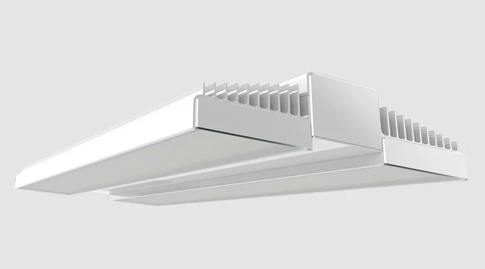 RAB Lighting RAIL90N/480 13″ Linear LED High Bay, 480V, 0-10V Dimming, 90W, 4000K