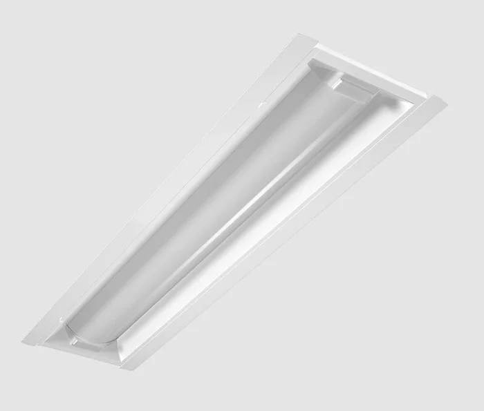 RAB Lighting RTLED1X4-19W/D10 1′ x 4′ LED Troffer Retrofit, 120-277V, 0-10V Dimming, 19W, 5000K, White