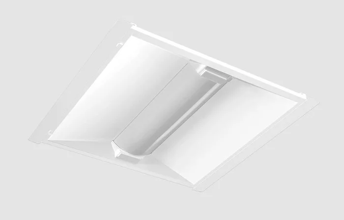 RAB Lighting RTLED2X2-29NW/D10 2′ x 2′ LED Troffer Retrofit, 120-277V, 0-10V Dimming, 29W, 4000K, White