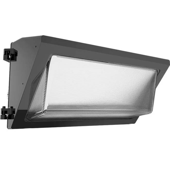 RAB Lighting WP3XFU120 Large LED Wall Pack, Field Adjustable Wattage (120/100/80W) and CCT (3000K/4000K/5000K), 120-277V, Selectable Photocell, Bronze