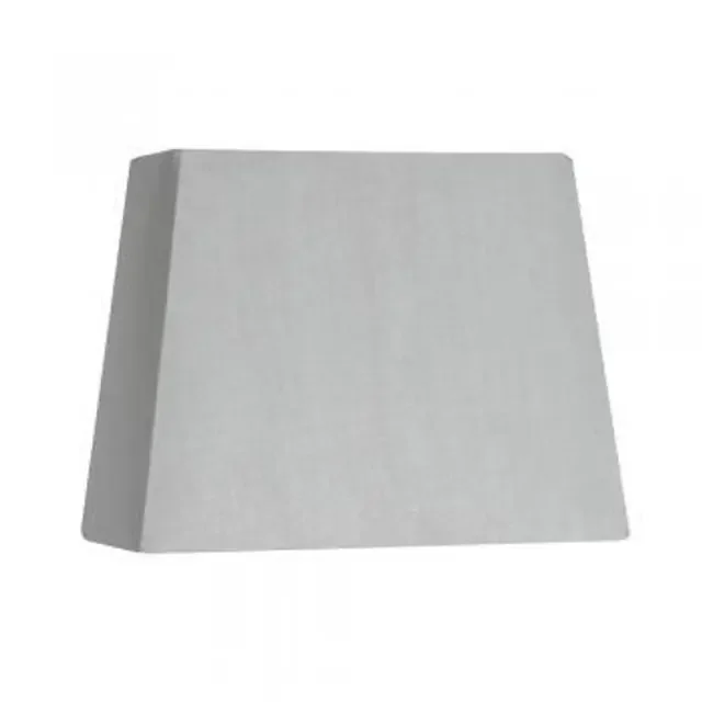 Rectangular Soft Grey 35cm Shade Only