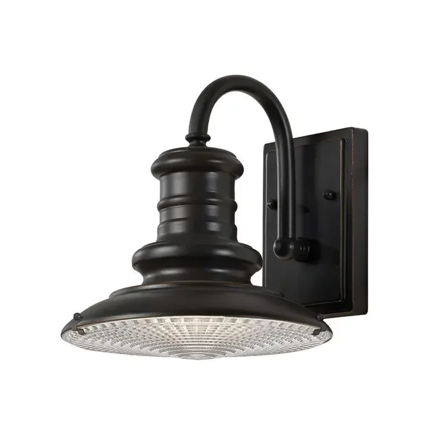 Redding Station Restoration Bronze 25cm IP44 Wall Light
