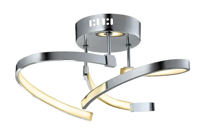 Regal Lighting Baraboo 3 Arm LED Semi Flush, 3000K • SLB1036