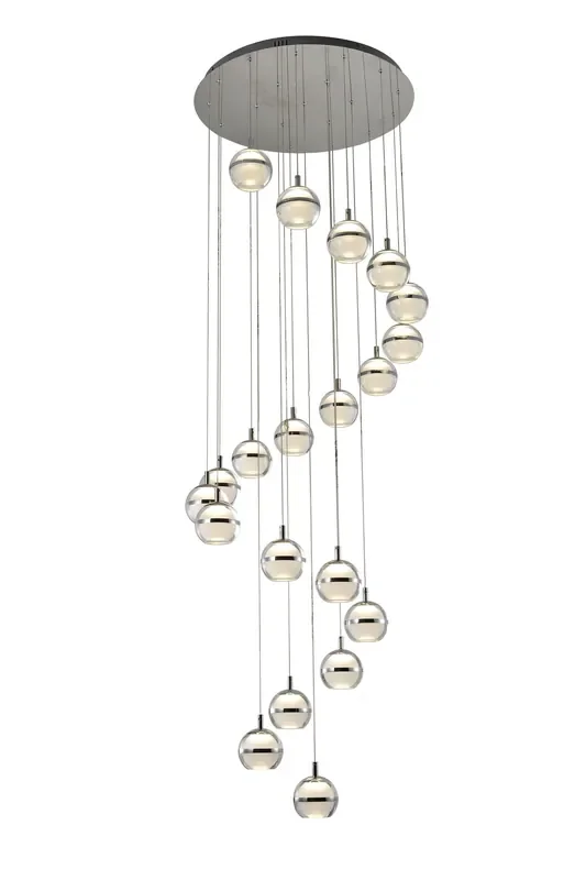 Regal Lighting Greenbay 20 Light LED Round Pendant • SLB1063
