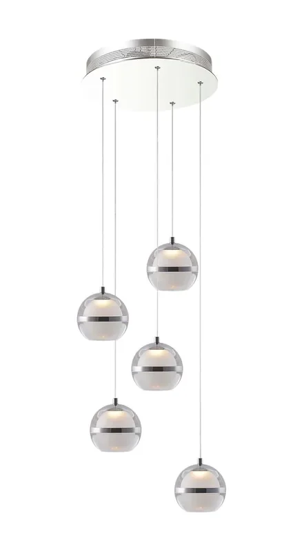 Regal Lighting Greenbay 5 Light LED Round Pendant • SLB1059