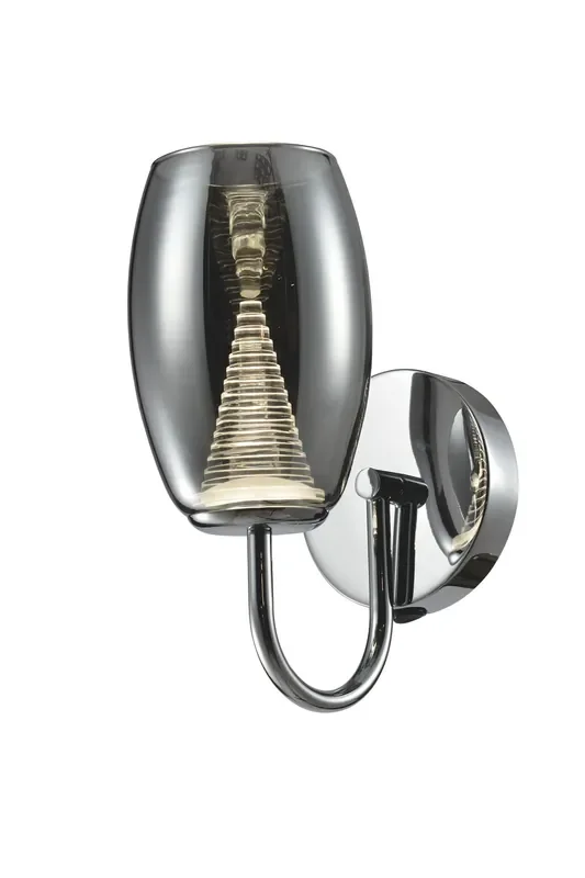 Regal Lighting Janesville Single LED Wall Light, Smoked • SLB1089