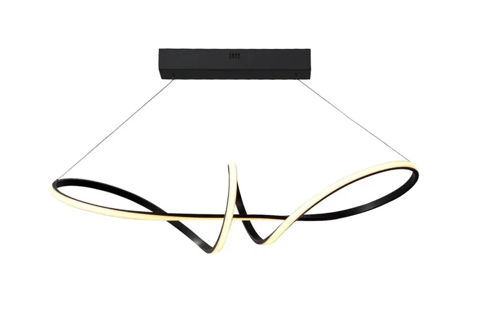 Regal Lighting Menasha LED Pendant, 3000K, Black • SLB1040