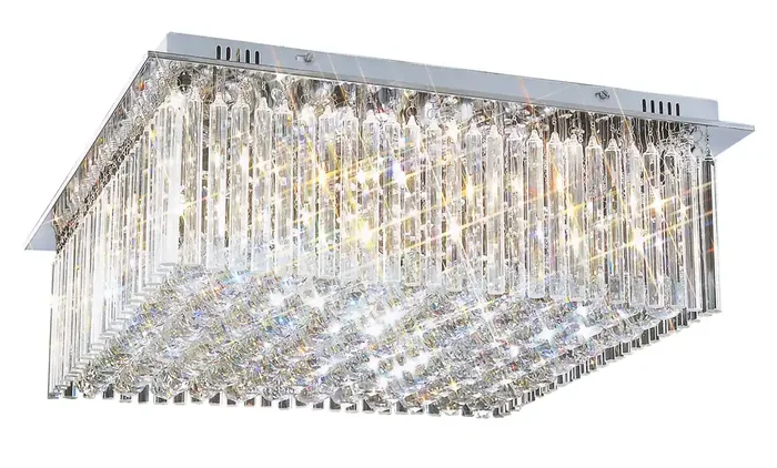 Regal Lighting Portage 8 Light Crystal Flush • SLB1001