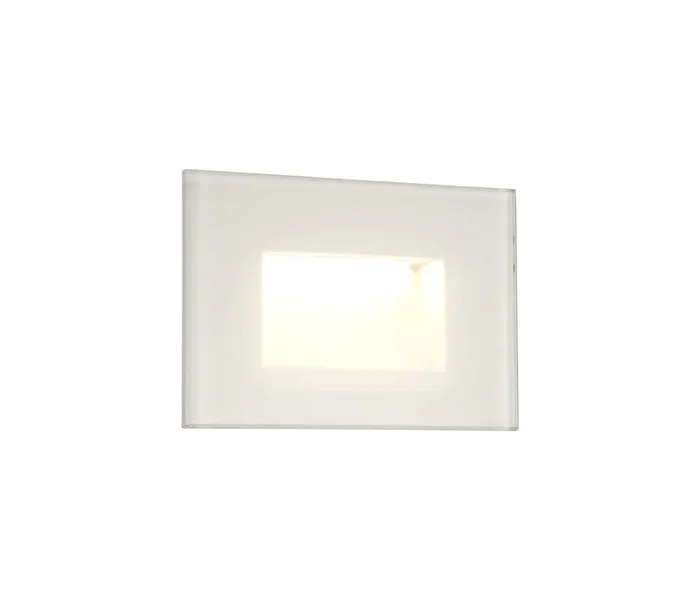 Regal Lighting SL-1626 1 Light LED Outdoor Recessed Wall Light White IP65
