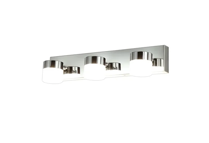 Regal lighting SL-1713 3 Light LED Adjustable Wall Light Polished Chrome IP44