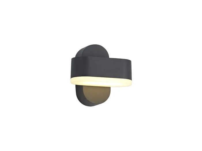 Regal Lighting SL-2086 1 Light Outdoor LED Wall Light Anthracite IP54
