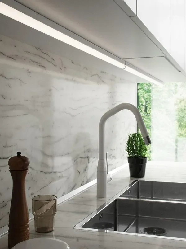 Renton 110 White Under Cabinet LED Batten