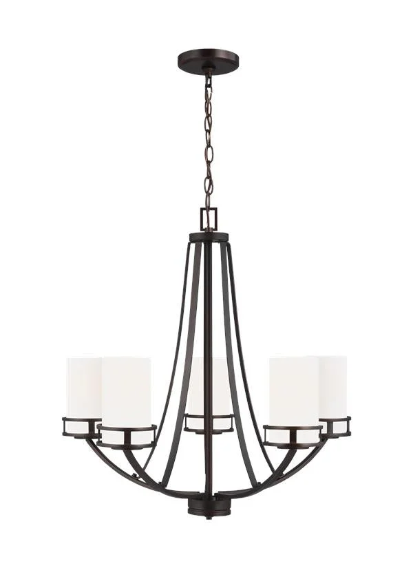 Robie Collection – Five Light Chandelier | Finish: Burnt Sienna – 3121605-710